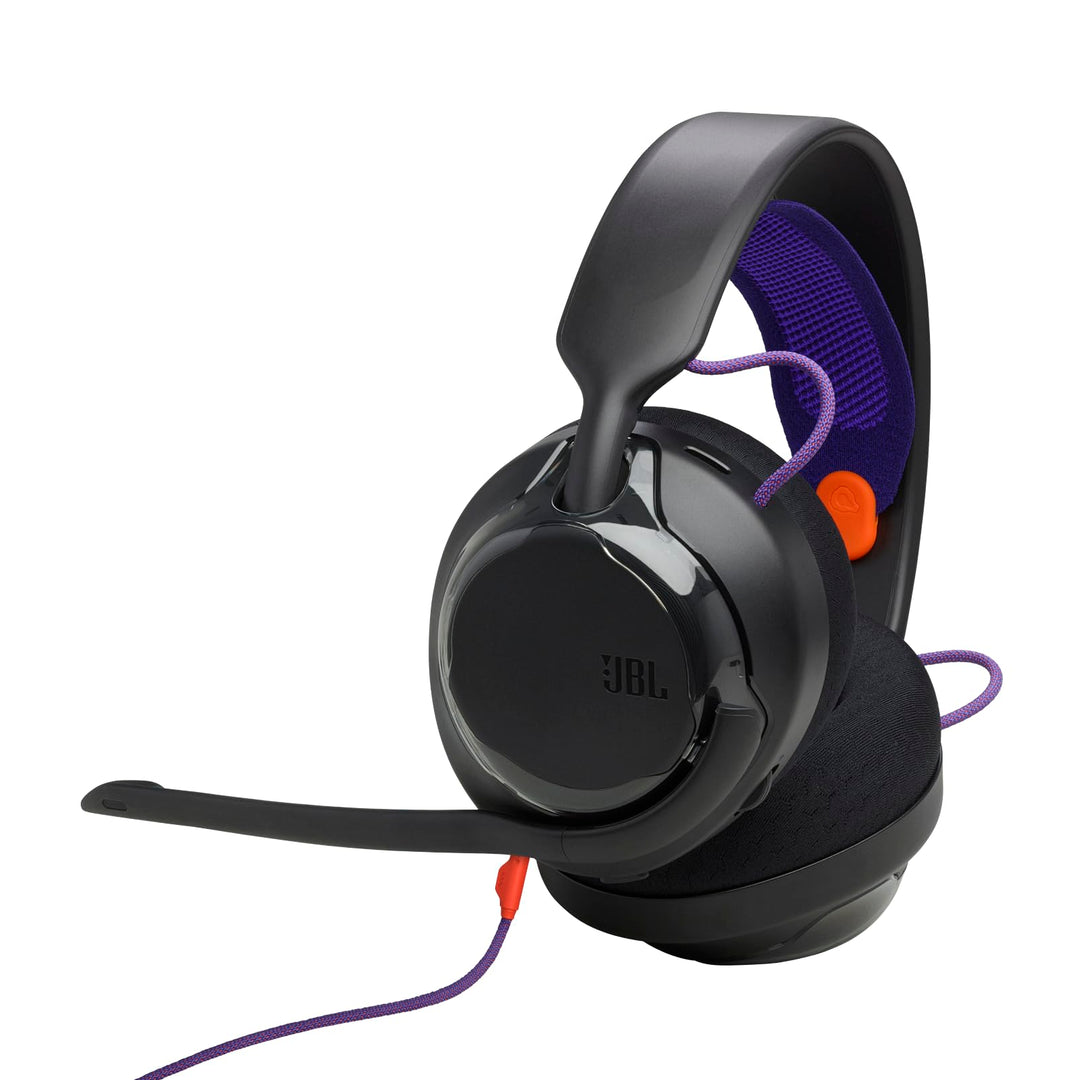 JBL Quantum 250 Kabelgebundene Over-Ear-Gaming-Kopfhörer, JBL Quantum Spatial Sound, Mikrofon mit Ge