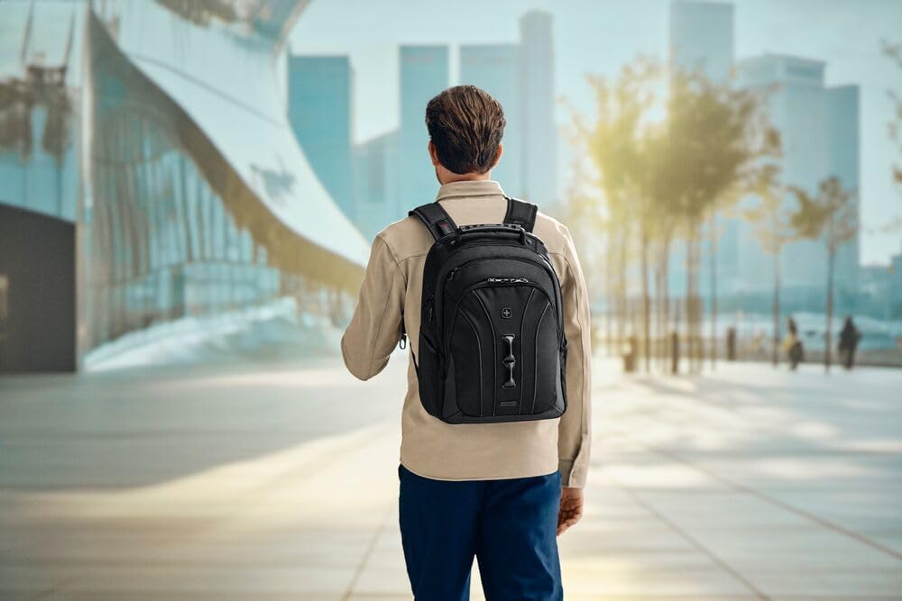 WENGER Legacy Laptop-Tasche, Notebook, Aktentasche, Organizer, Damen Herren, Büro Business-Reisen Un