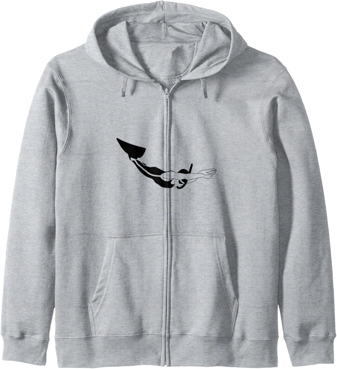 Monoflosse Schwimmen Kapuzenjacke
