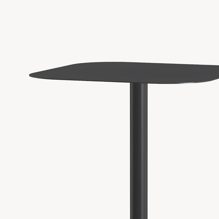 [en.casa] Beistelltisch Nastätten Gartentisch Couchtisch mit Metallgestell Sofatisch modernes Design