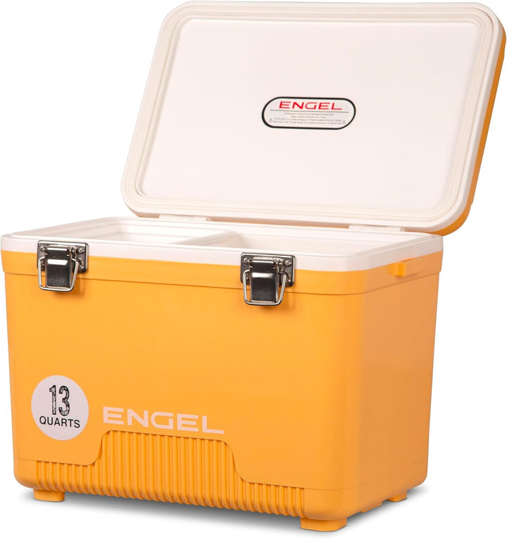 Engel UC13 13qt Leak-Proof, Air Tight, Drybox Cooler and Small Hard Shell Lunchbox for Men and Women