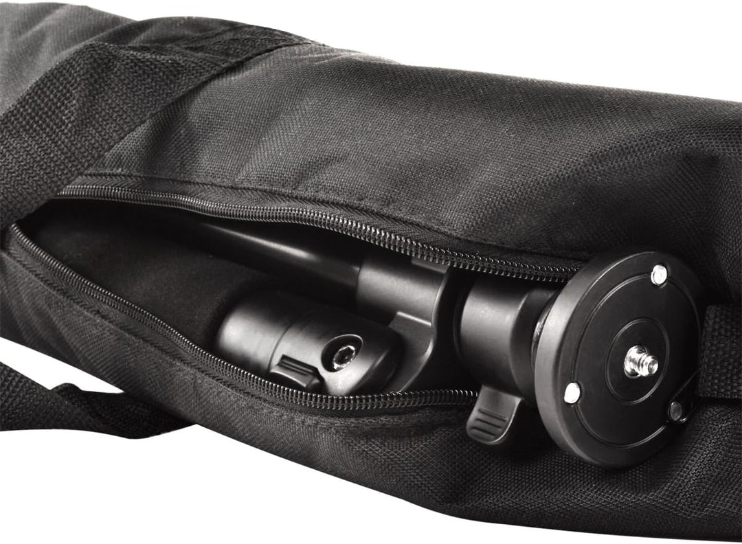 Walimex Pro FT-665T Pro Stativ (mit 3D-Neiger, Extrem Stabil, max. Belastbarkeit: Stativ 12kg. Neige