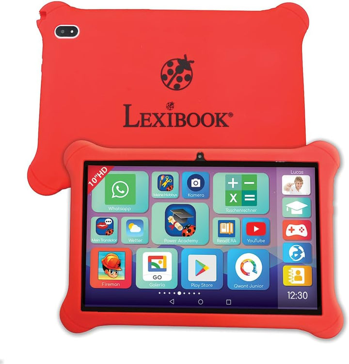 Lexibook, Lexipad® 10'', Edutainment-Tablet, Powered by Android™, Entwickelt für die ganze Familie,