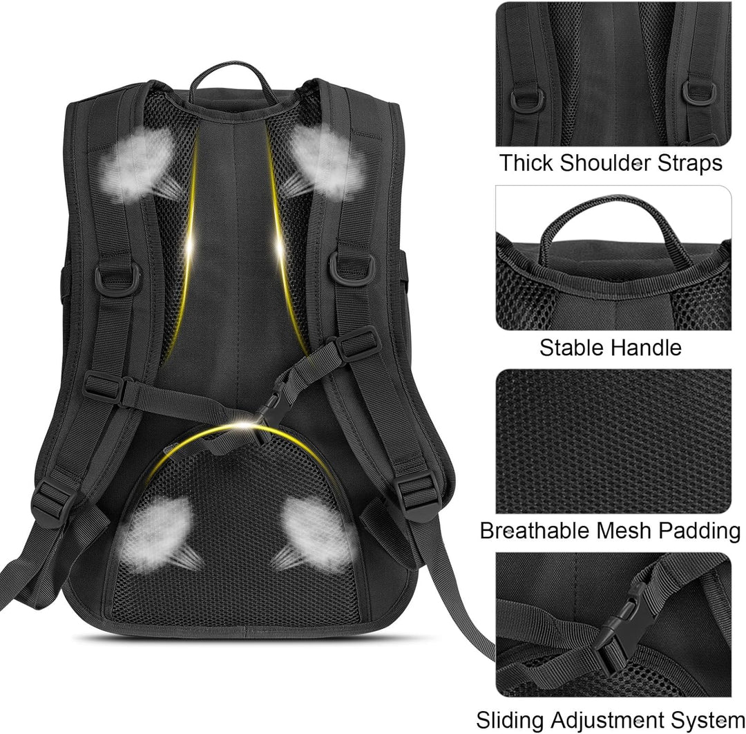 SHANNA Militärrucksack 35L/50L Armee Rucksack Molle, Hohe Kapazität Trekkingrucksack Wanderrucksäcke