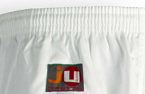 Ju-Sports Taekwondo Anzug Chagi weiss - Dobok für Kinder &amp; Erwachsene inkl. weissem Gürtel, Schicke