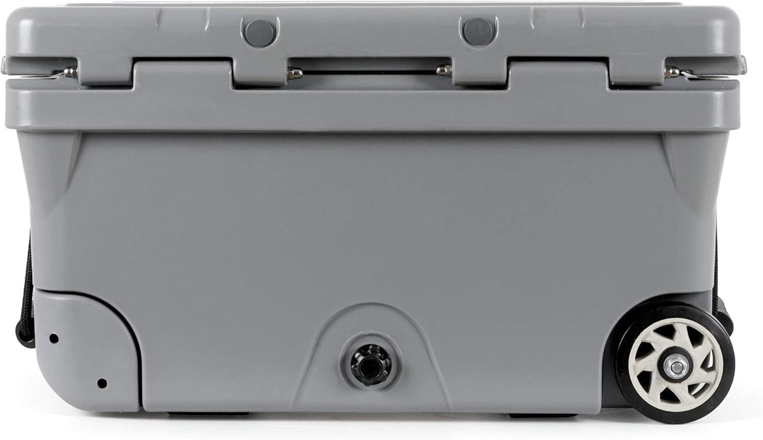 Zelsius Kühlbox 50 Liter mit Räder | Coolbox | Fahrbare Cooling Box ideal für Auto Camping Urlaub An