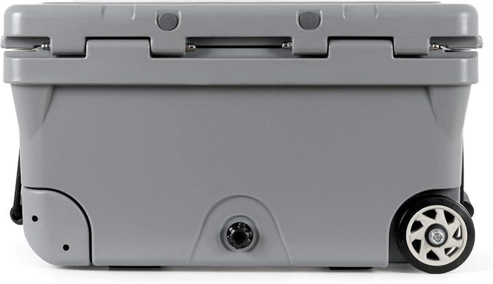 Zelsius Kühlbox 50 Liter mit Räder | Coolbox | Fahrbare Cooling Box ideal für Auto Camping Urlaub An