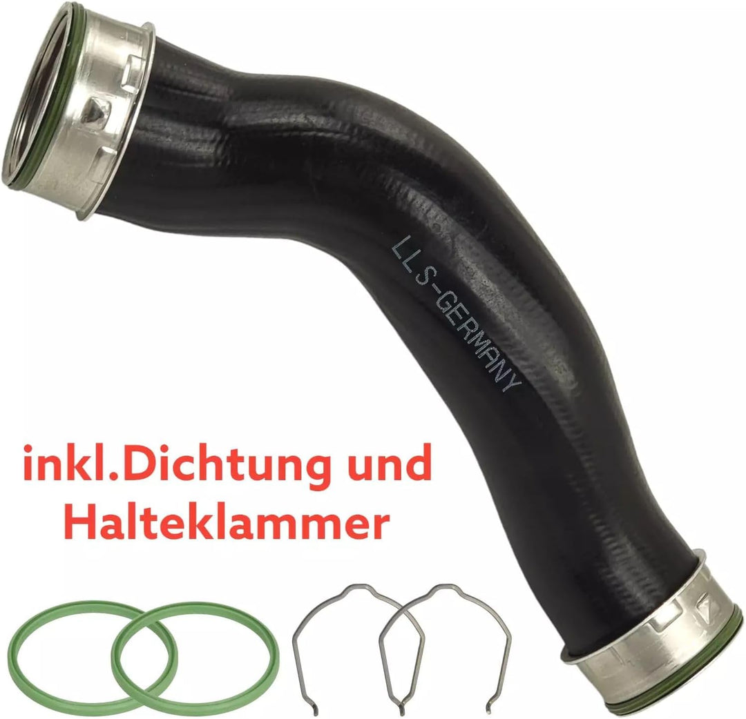 LLS-GERMANY Ladeluftschlauch kompatibel mit Tou-ran I (1T3), 1.4 TSI, 1.4 TSI EcoFuel, 140 PS, 150 P