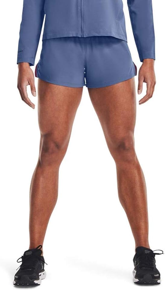 Under Armour Womens 1342837-470_S Shorts, Blue, S