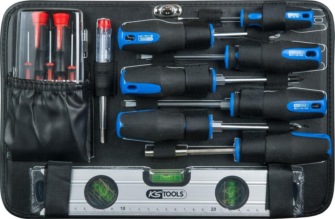 KS Tools, 911.0665 3/8" Universal Werkzeug Satz,165 teilig, Werkzeugkoffer, Werkzeugkasten, Werkzeug