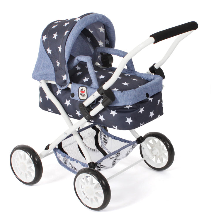 Bayer Chic 2000 - Puppenwagen Smarty, Kleiner Kinderpuppenwagen für Kinder ab 2 Jahren, Spielzeugkin