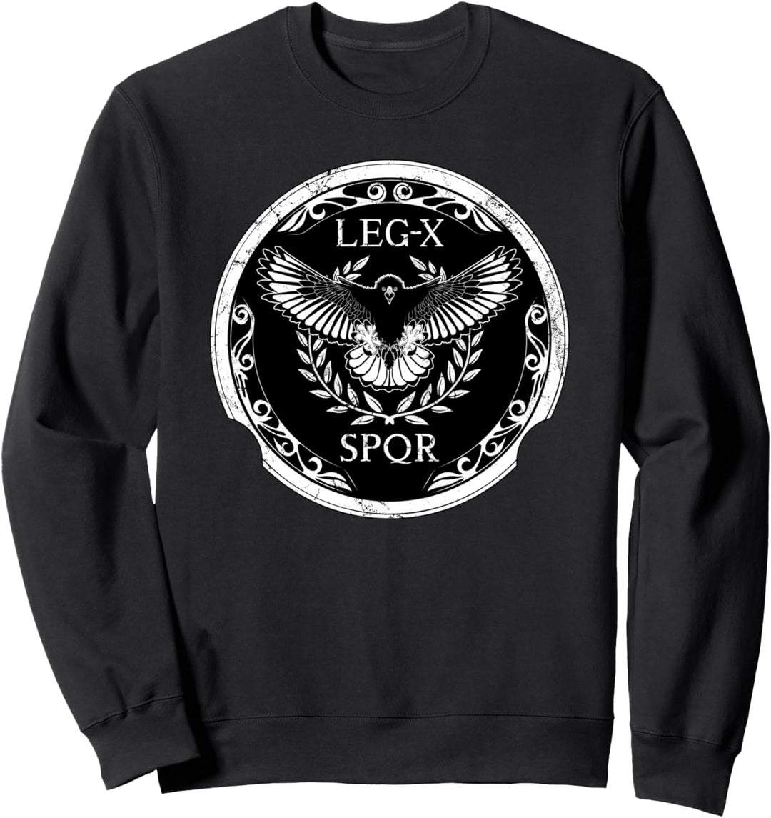Römischer Adler Legio X Equestris SPQR Sweatshirt