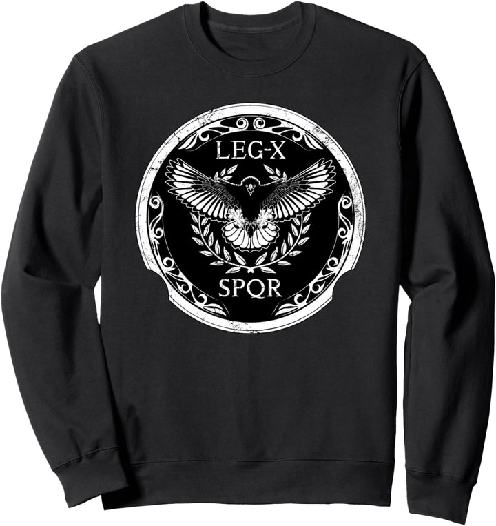 Römischer Adler Legio X Equestris SPQR Sweatshirt