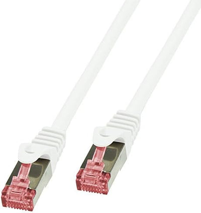 BIGtec LAN Kabel 50m Netzwerkkabel Ethernet Internet Patchkabel CAT.6 grau Gigabit SFTP doppelt gesc