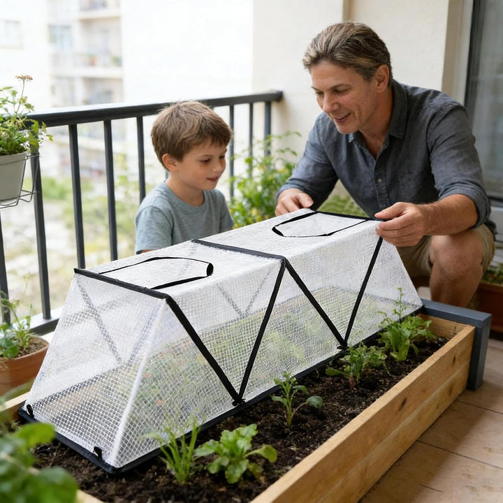 Pflanzenschutz Für Gartenpflanzen - Faltbare Winterfrost Schutzkäfige,Gartenhauben Als Pflanzenschüt