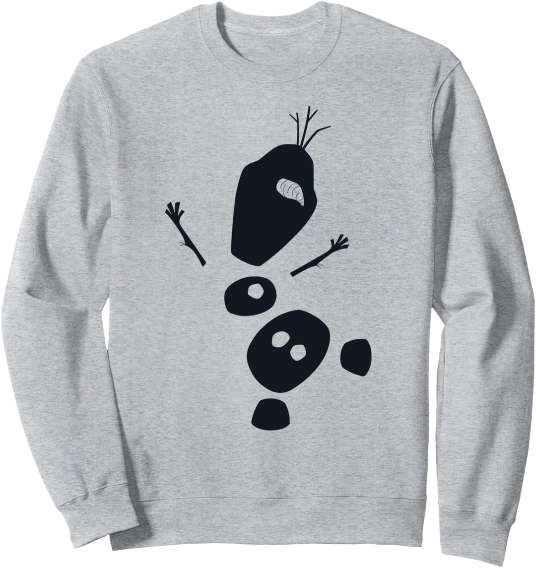Disney Frozen 2 Olaf Falling Silhouette Sweatshirt