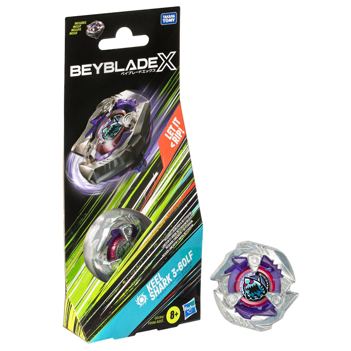 Beyblade X Booster Pack – G0194 – Keel Shark 3-60LF Kreisel