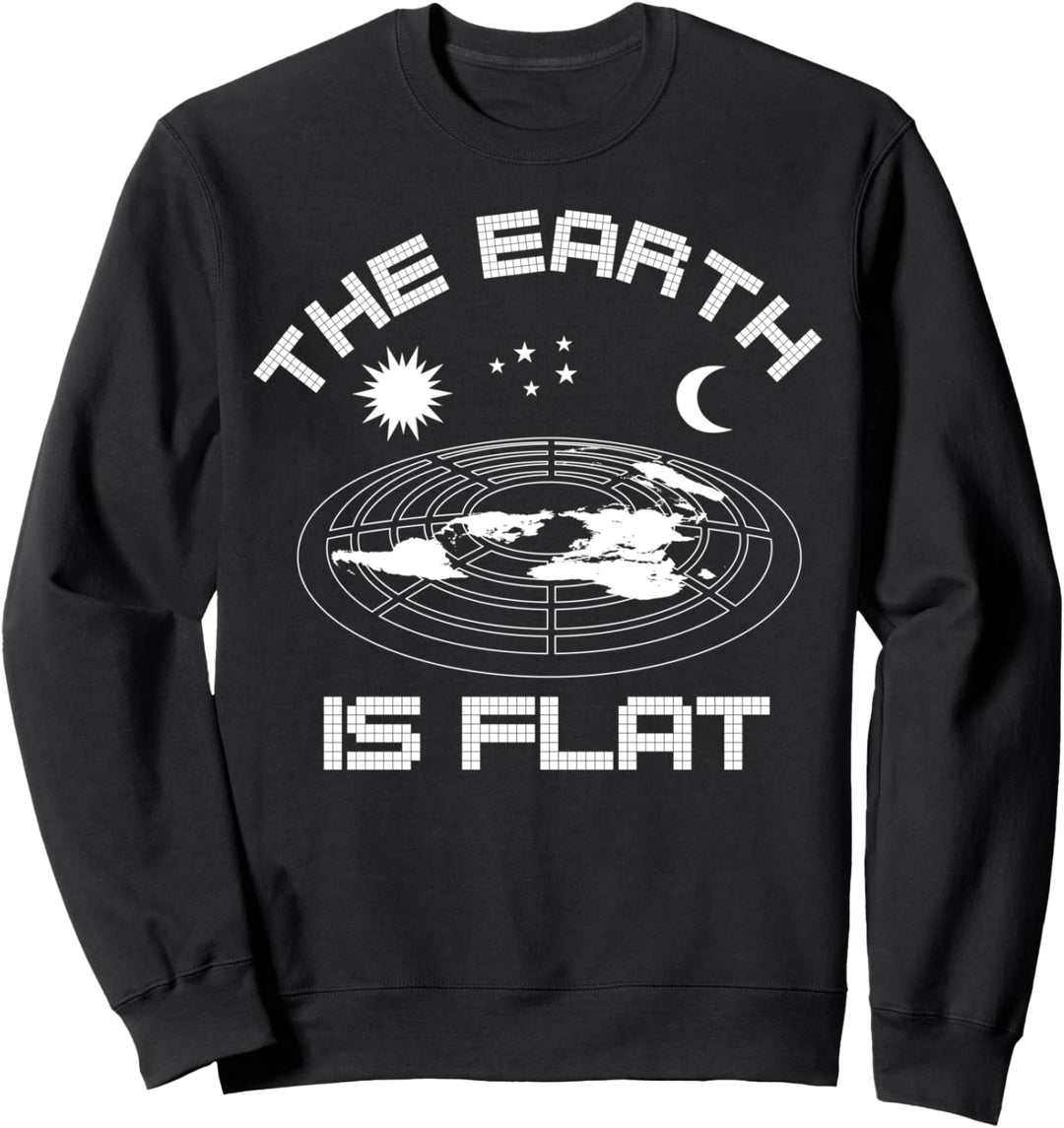 Die Erde ist flach, flache Erde Sweatshirt