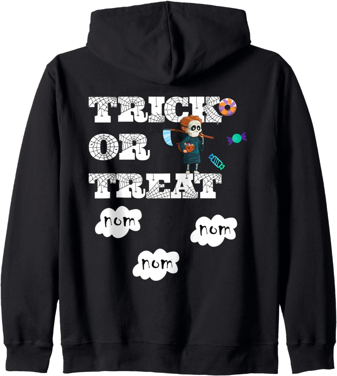 Halloween Süsses oder Süsses Kapuzenjacke
