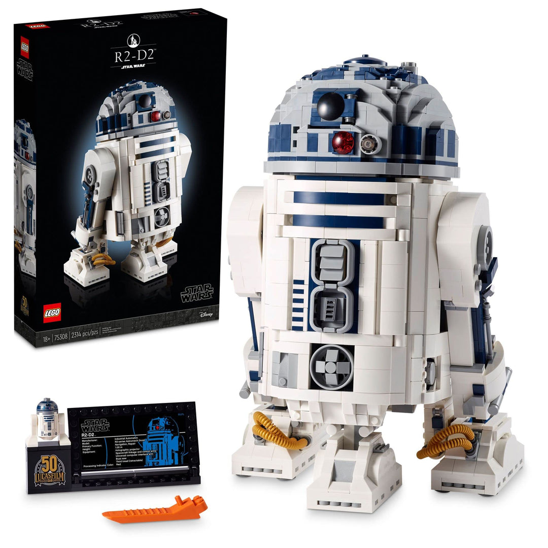 lego Star Wars R2-D2 75308 Collectible Building Toy, New 2021, ab 18 Jahren, (2,315 Pieces) Standard
