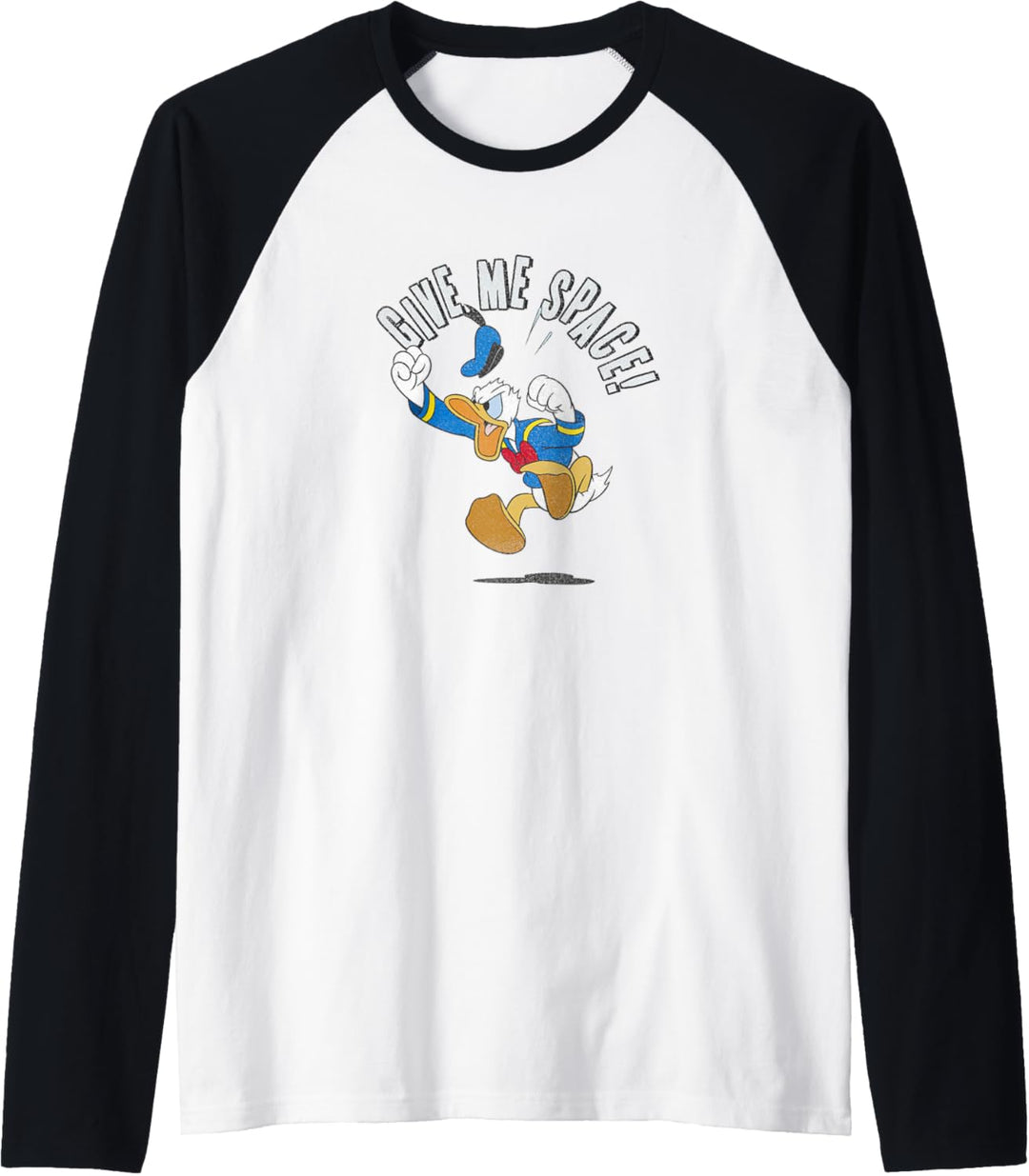 Disney Mickey And Friends Donald Duck Give Me Space Raglan