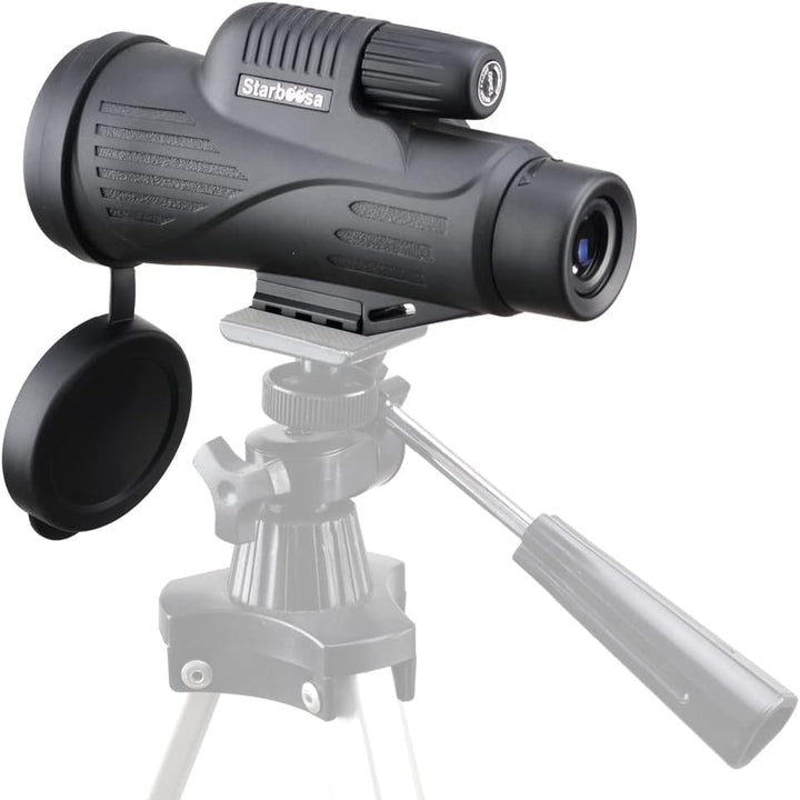 12 x 50 High Definition Monokular Teleskop mit Smartphone-Halterung – Wasserdichtes Monokular mit la