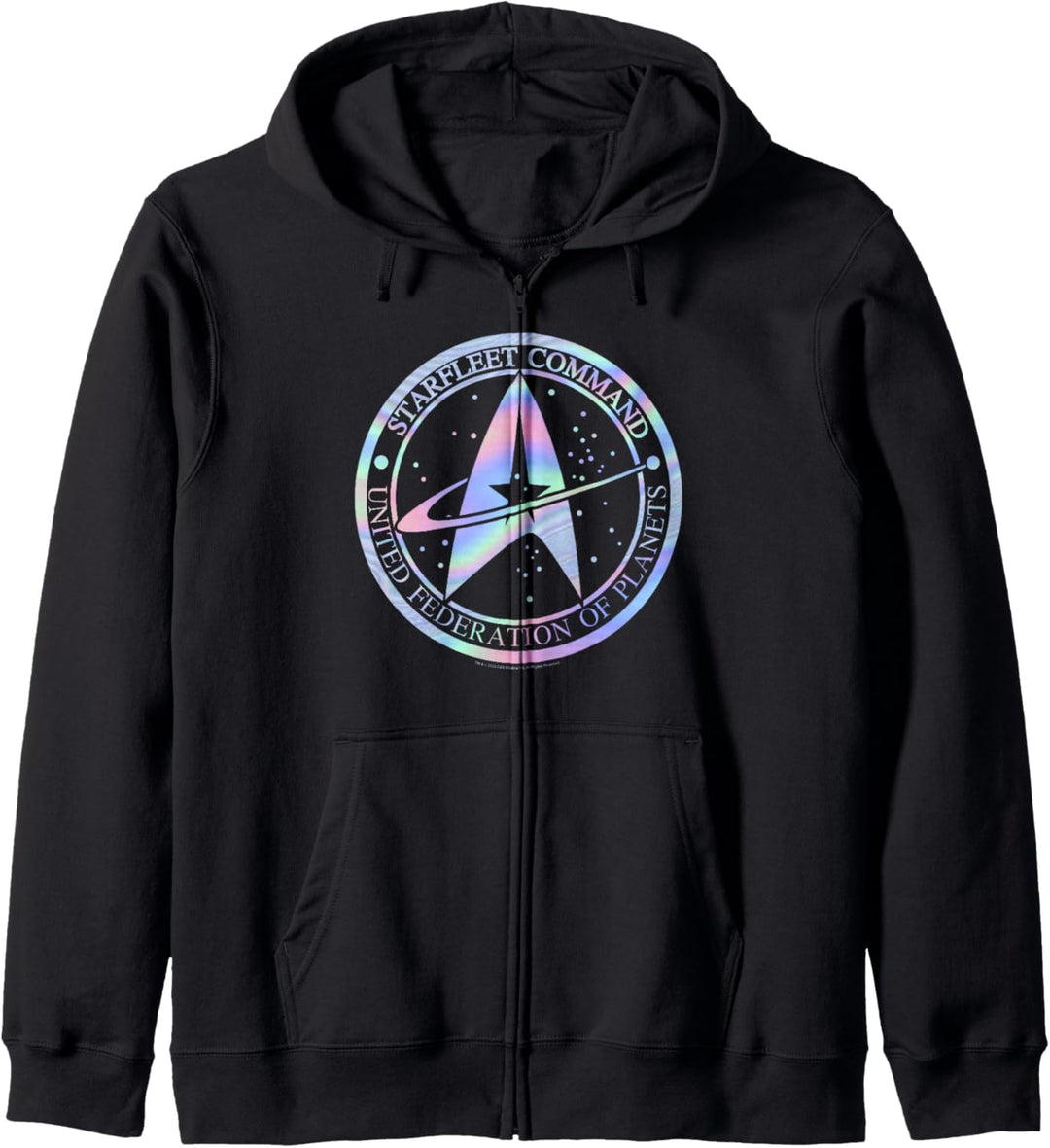 Star Trek Starfleet Command Hologram Fill Kapuzenjacke