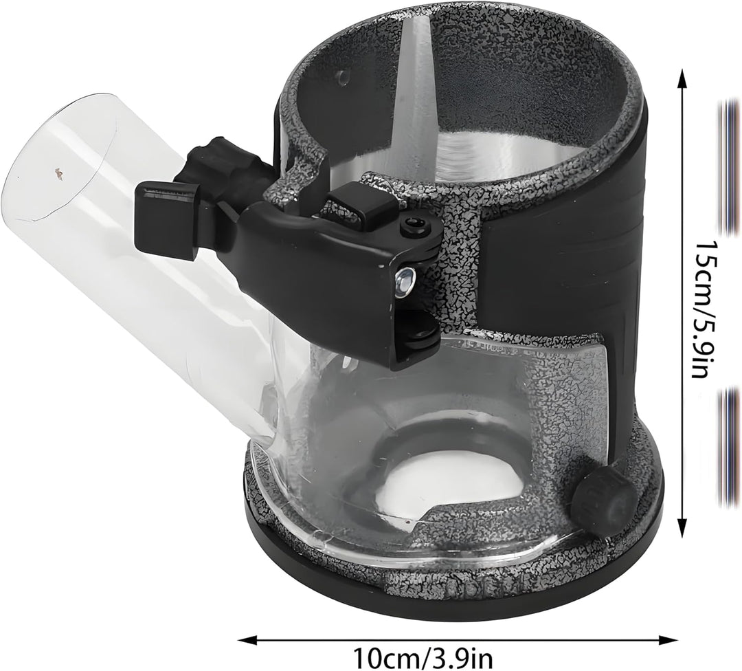 Trimmmaschinenbasis Aluminium-Fräserbasis, Palm-Fräserbasis Legierung Holzbearbeitungs-Trimmerbasis