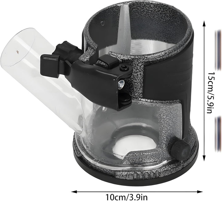 Trimmmaschinenbasis Aluminium-Fräserbasis, Palm-Fräserbasis Legierung Holzbearbeitungs-Trimmerbasis
