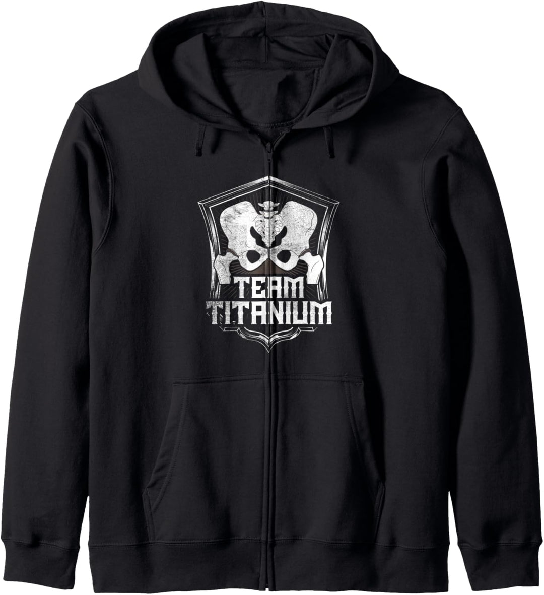 Team Titanium - Hüft-OP Hüftoperation Kapuzenjacke
