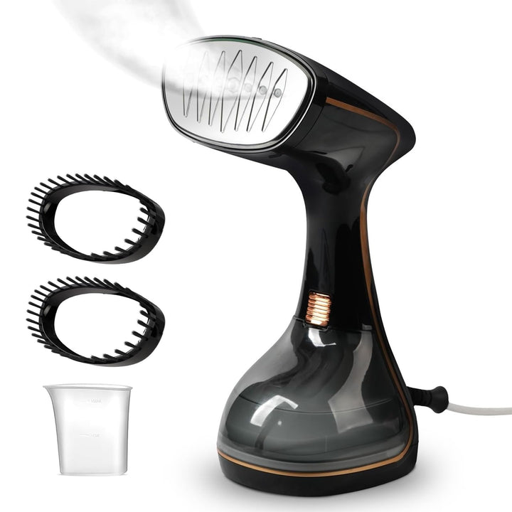 OKYUK Steamer Dampfglätter 1800W, Tragbarer Dampfglätter Konstante, Hemdenbügler, 320ml Dampfbügelei