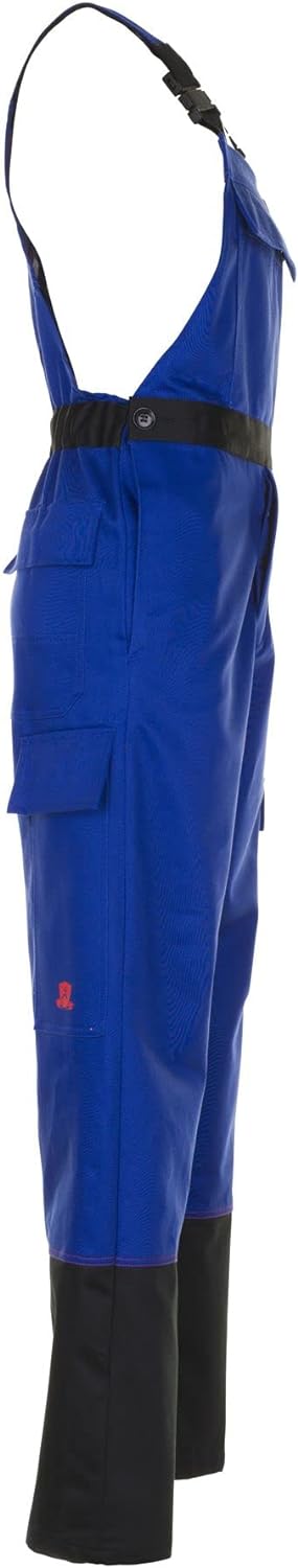 Planam Herren Weld Shield Latzhose Kornblau schwarz Modell 5531 Grösse 98 kornblau/schwarz 98, kornb