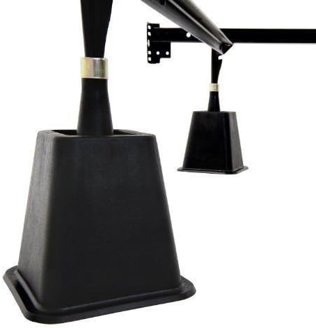 Design61 Möbelerhöher Betterhöhung Möbelerhöhung Tischerhöher Elefantenfuss Bed Riser Höhe ca. 15cm
