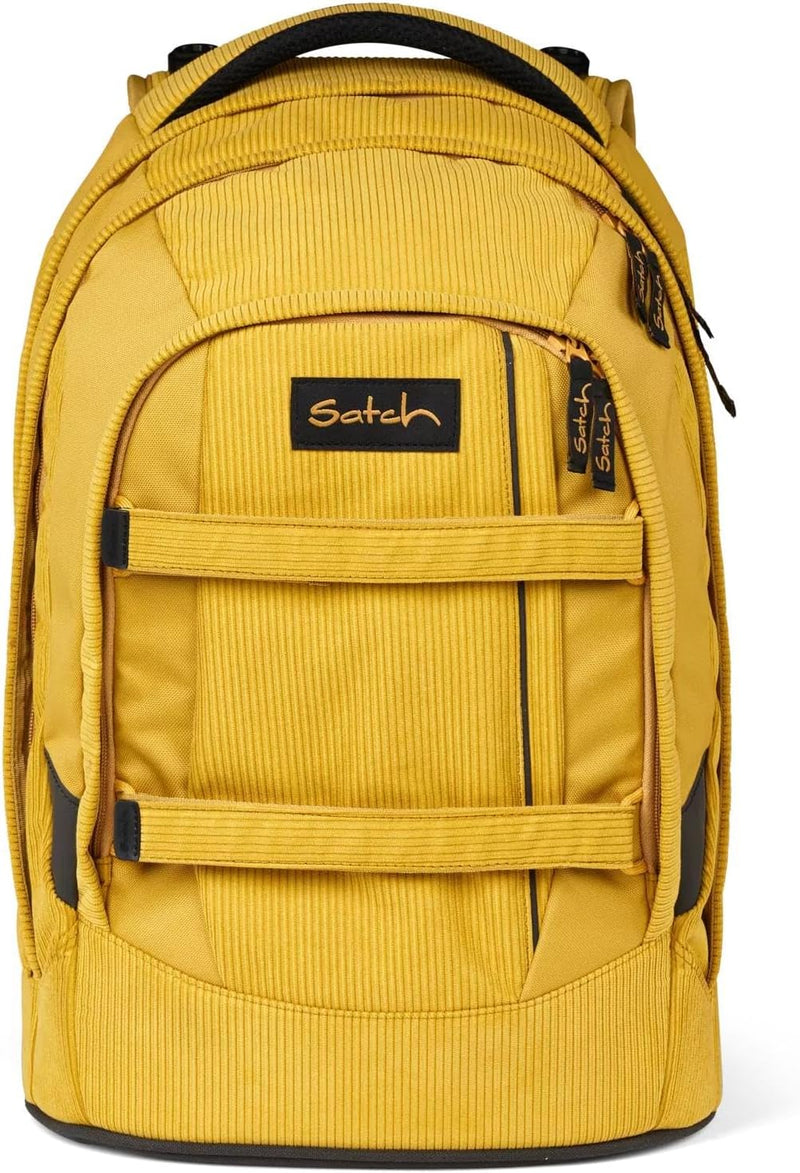 satch pack Schulrucksack ab 5. Klasse ergonomisch 30L Stauraum standfest Organisationstalent Retro H