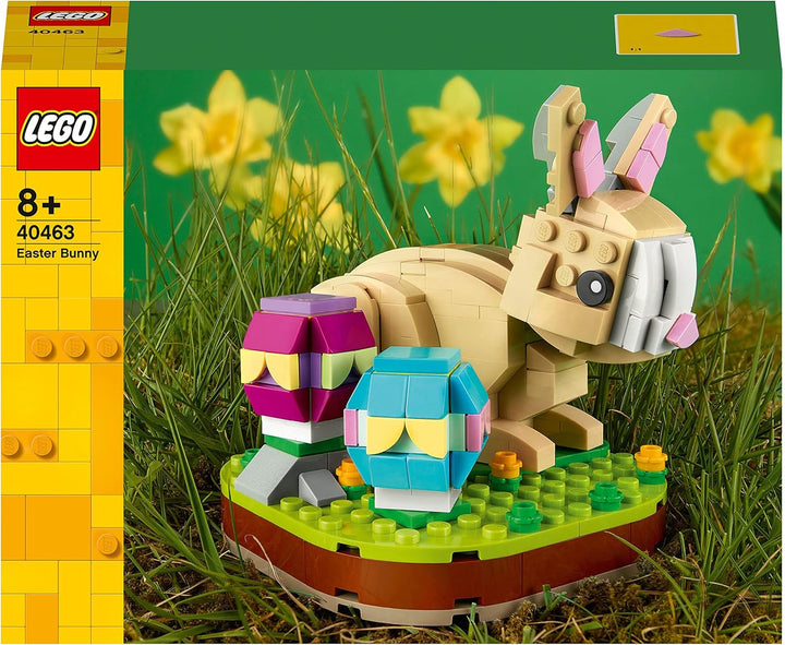 LEGO 40463 Osterhase Spielzeug zu Ostern zum Basteln für Kinder, ideal als Ostergeschenk oder Osterd