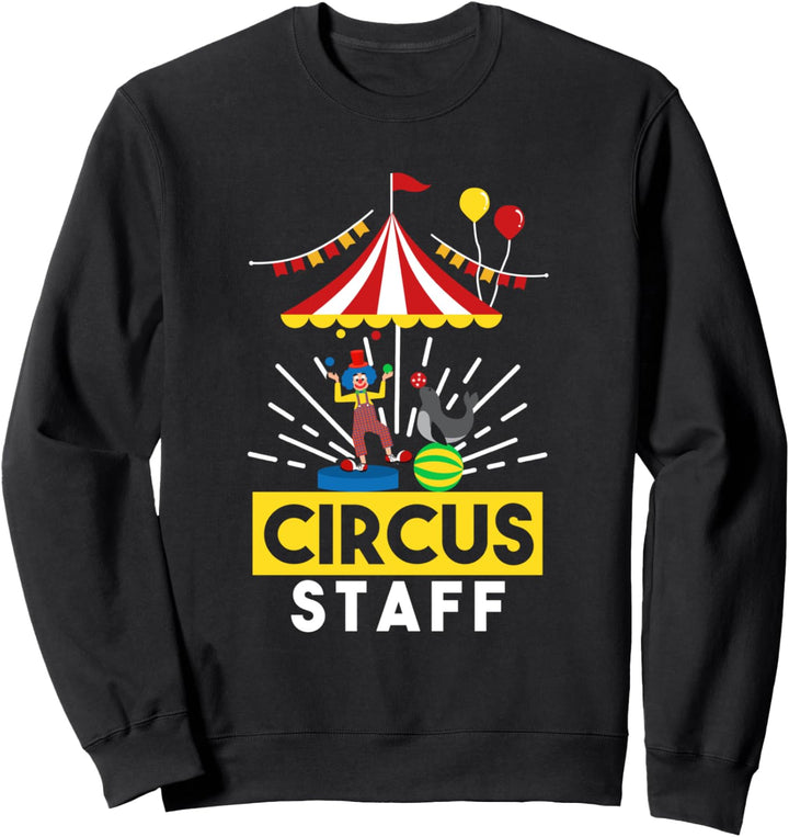 Zirkus Mitarbeiter Karneval Thema Geburtstag Party Kinder Sweatshirt