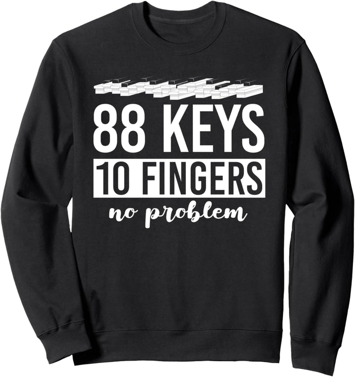 Klassische Musik Klavier Klavierspieler Lustiges Piano Sweatshirt