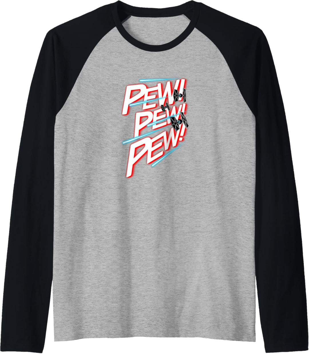Star Wars TIE Fighter Pew Pew Pew Raglan