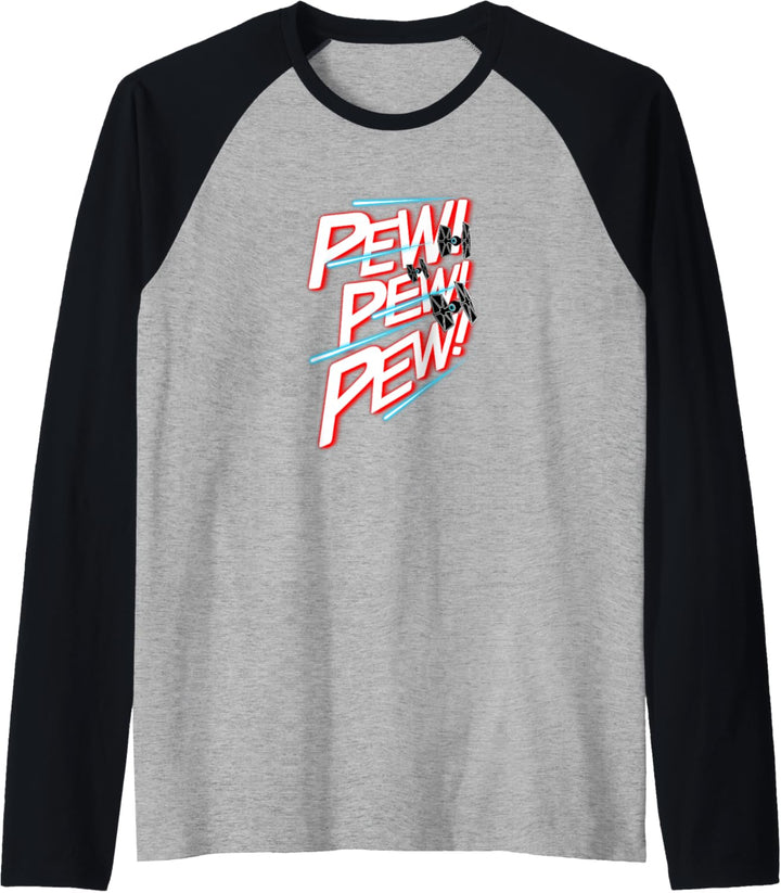 Star Wars TIE Fighter Pew Pew Pew Raglan