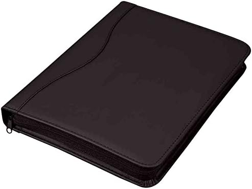 Alassio Ringbuchmappe "RONDO", DIN A4, Lederimitat, schwarz VE = 1