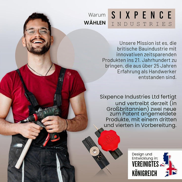 Sixpence Industries Schienenstrebe – universelle Schnellklemme für Führungsschienen, passend für: Fe