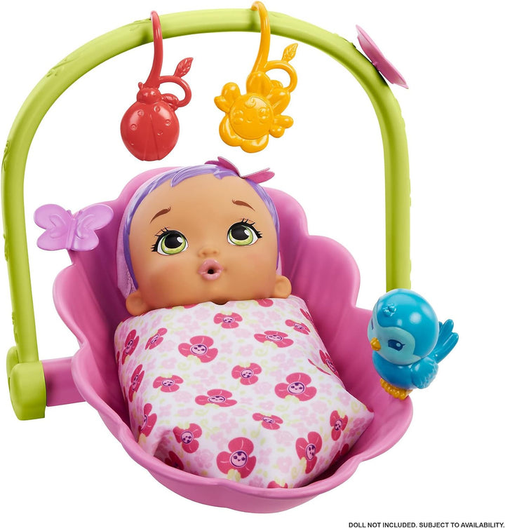 My Garden Baby HBH46 - 2-in-1 Badewanne & Bett Spielset (29,2 cm), mit Zubehörteilen wie Seife, Kiss