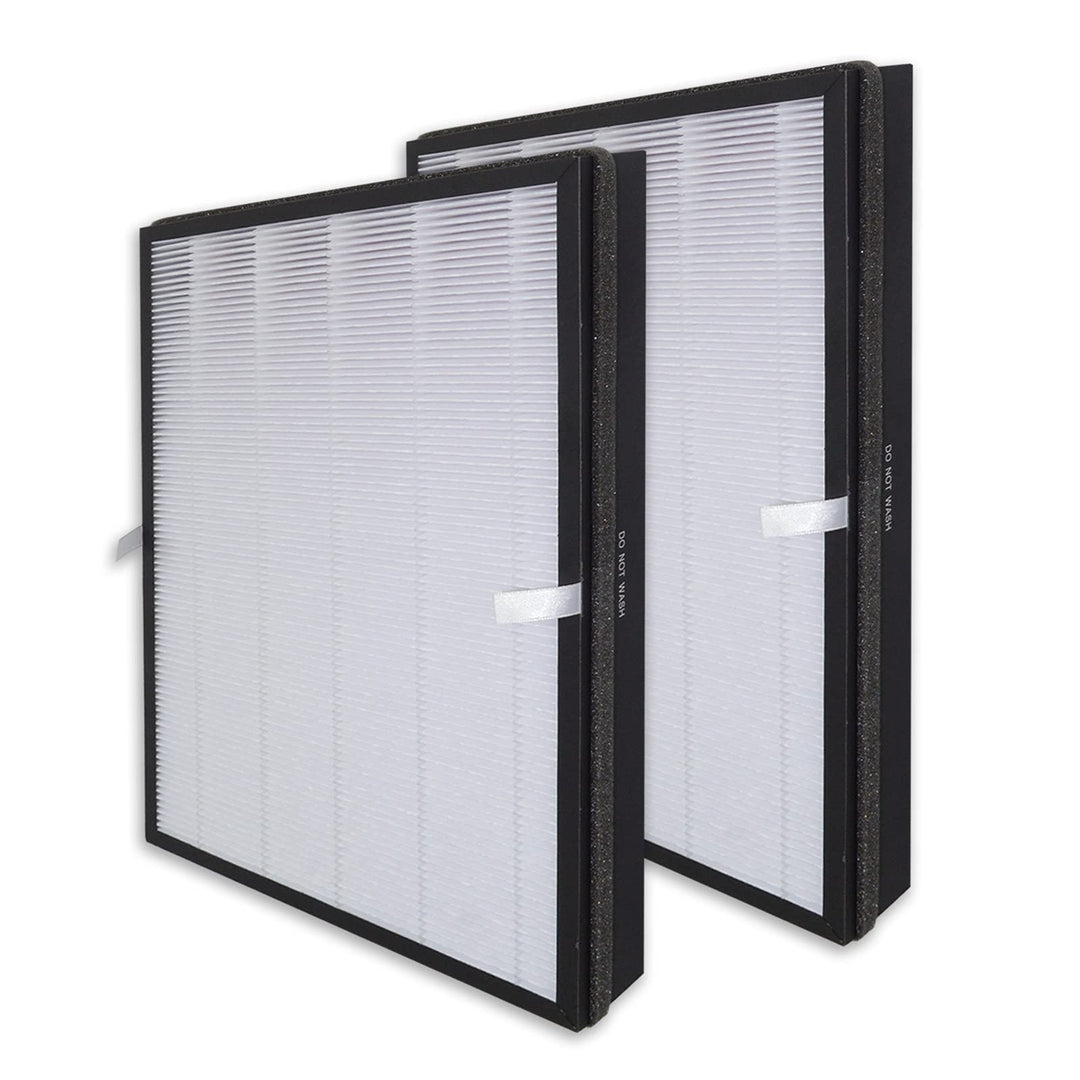 PUREBURG Ersatzfilter kompatibel mit HERILIOS HS-AP003 und Taotronics TT-AP003 Luftreiniger, 2er-Pac