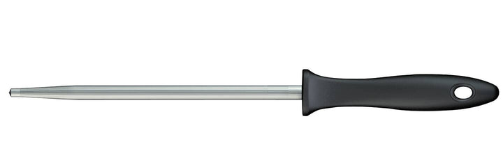 Fiskars Wetzstahl mit Kunststoffgriff, Essential, Rostfreier Edelstahl, HRC 53, Klingenlänge: 20 cm,