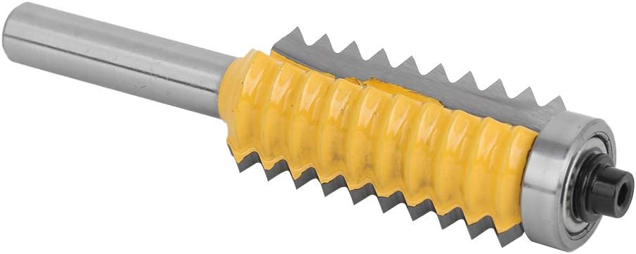 Hartmetall Verleimfräser 8mm Schaft,8 X 41 Anti Reverse Design Hartmetall Fräser,Kompakt und Tragbar
