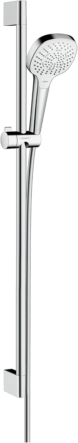 hansgrohe Croma Select E Duschset 0,90m, 3 Strahlarten, Weiss/Chrom 0,90m Set 3 Strahlarten (Multi)