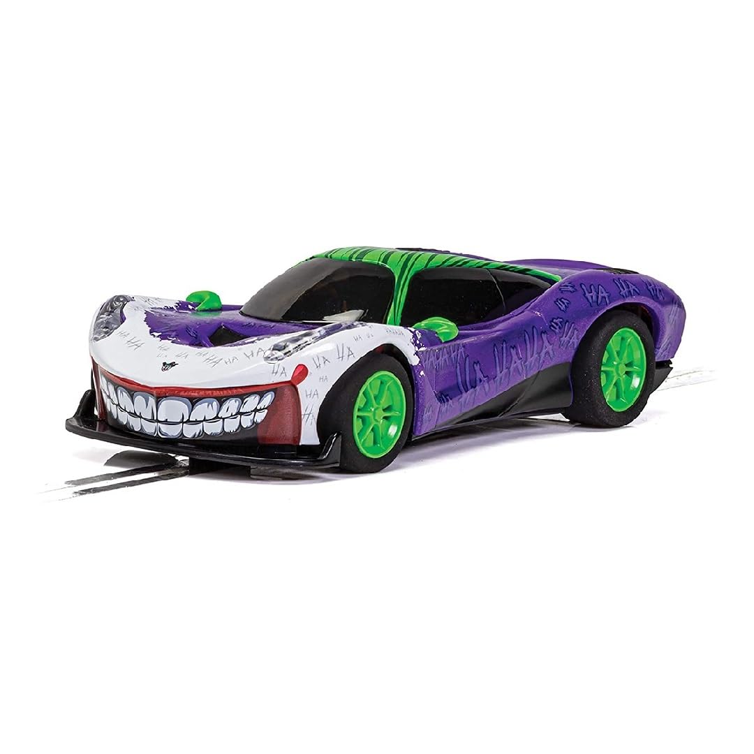 Scalextric vom Joker inspiriertes Slotcar