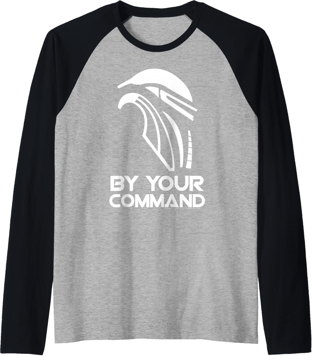 Battlestar Galactica Cylon By Your Command Stamp Raglan