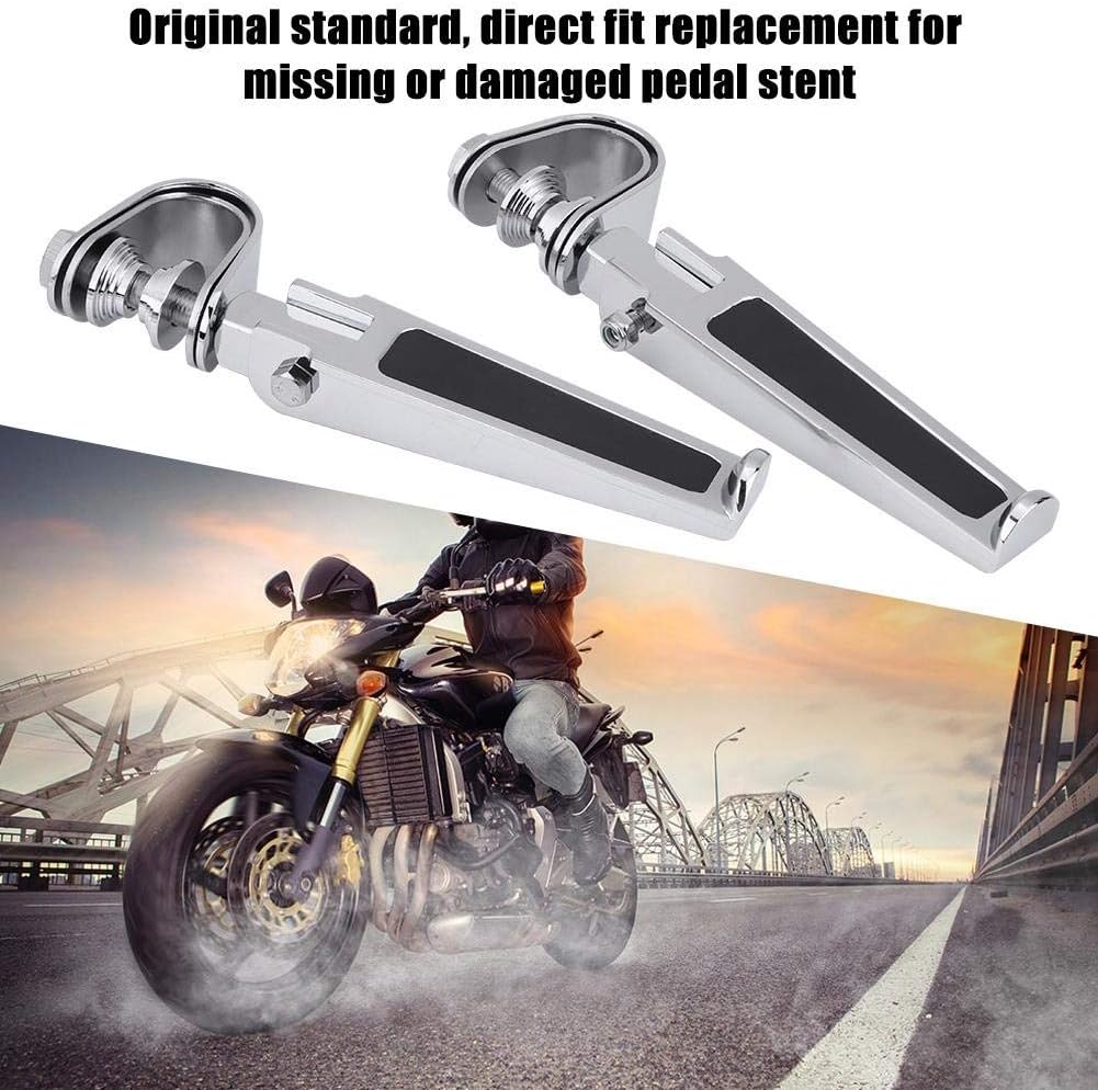 Motorrad Fussrasten mit Motorschutzklemmen für Motorrad 1 inch bis 1-1 / 4inch