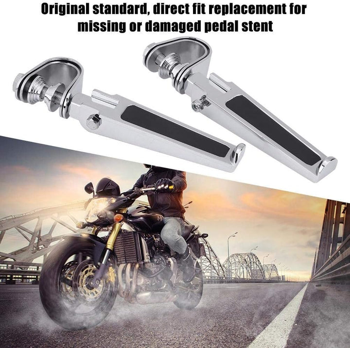 Motorrad Fussrasten mit Motorschutzklemmen für Motorrad 1 inch bis 1-1 / 4inch